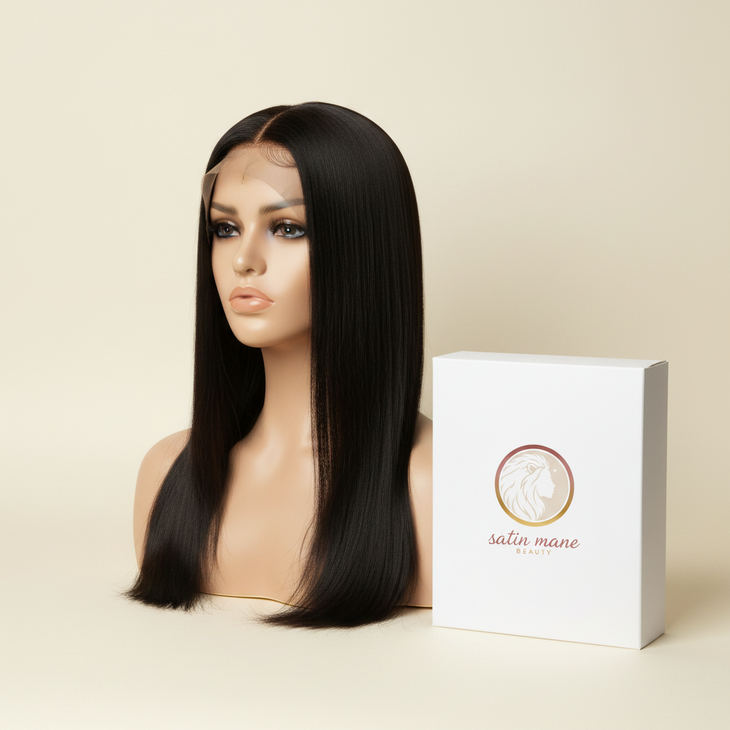 Satin Mane Wig - Packaging